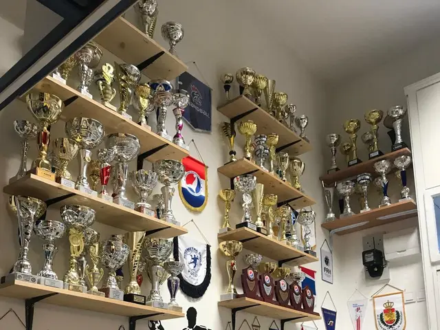 Trofeji i zastavice koje čuvamo u Zvonimirovoj 73